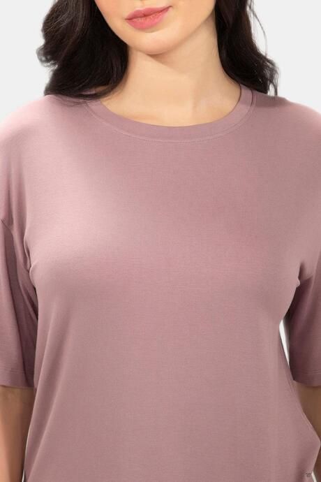 Amante Unwind Crop Top - Grape Shake — image 4